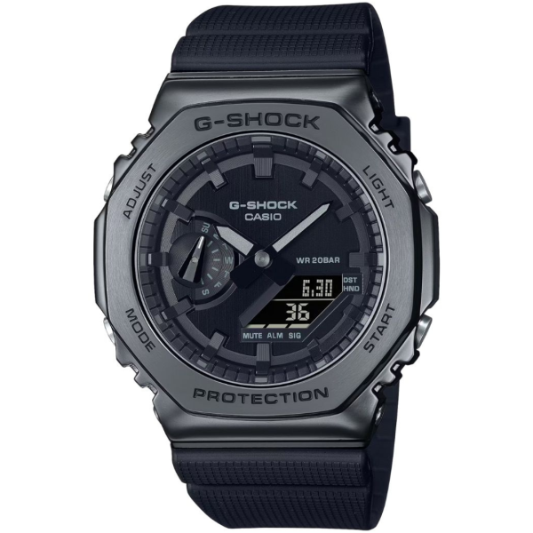 ساعت مچی مردانه کاسیو جی شاک مدل GM-2100BB-1ADR