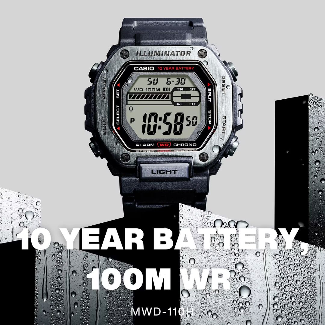 ساعت مچی مردانه کاسیو MWD-110H-1AVDF