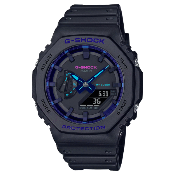 ساعت مچی مردانه کاسیو جی شاک مدل GA-2100VB-1ADR