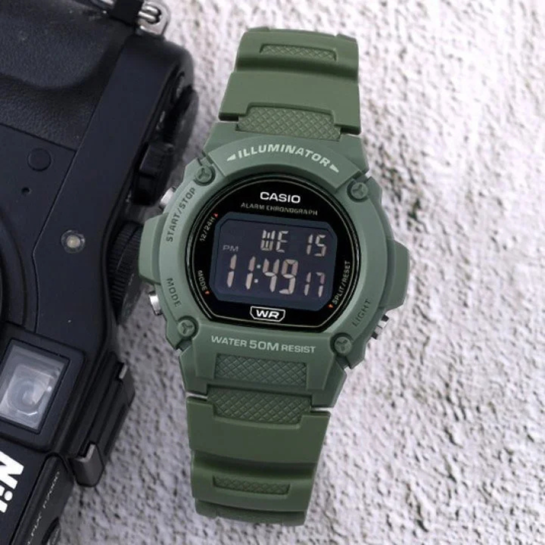 ساعت مردانه کاسیو مدل W-219HC-3BVDF