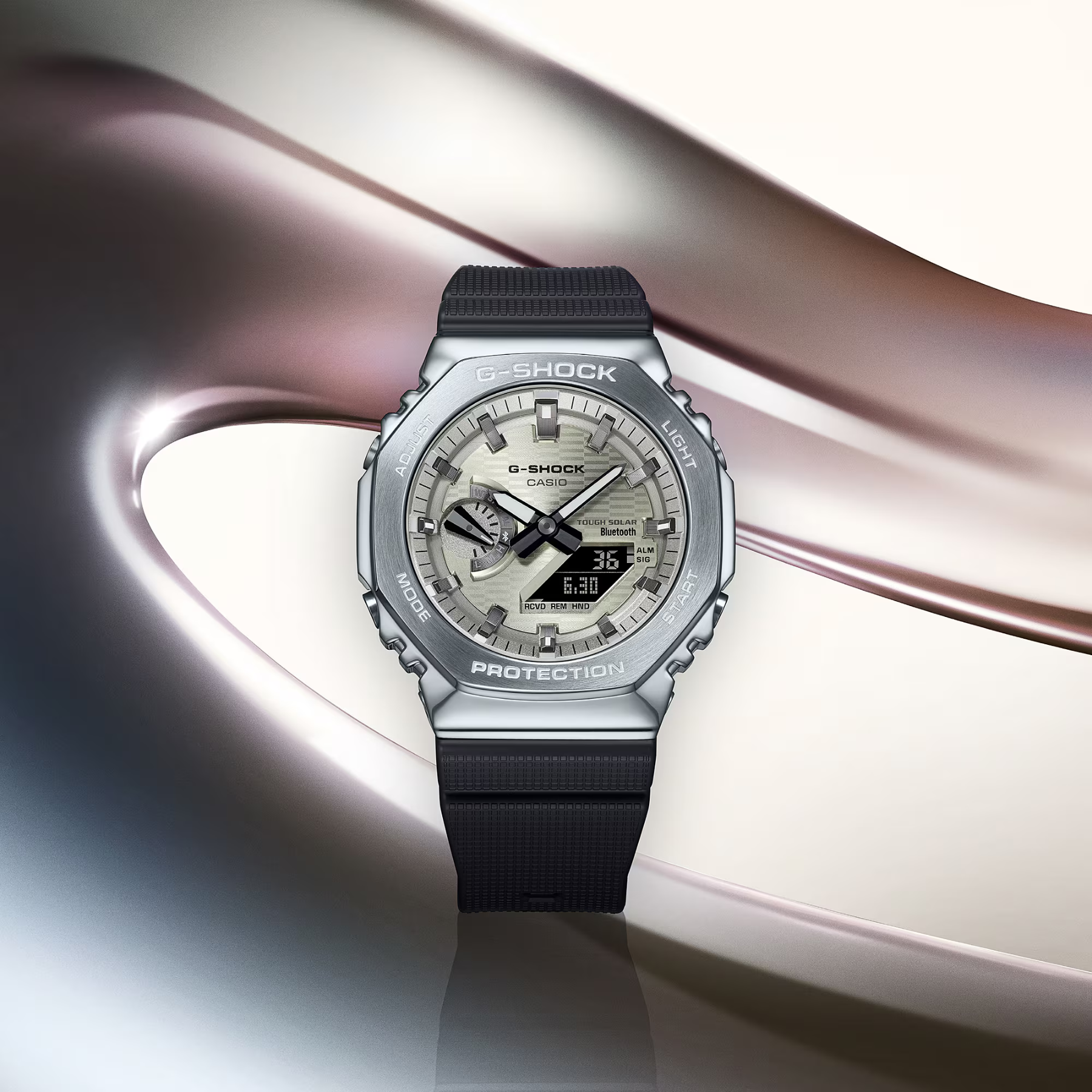 ساعت مچی مردانه کاسیو جی شاک مدل GBM-2100A-8B