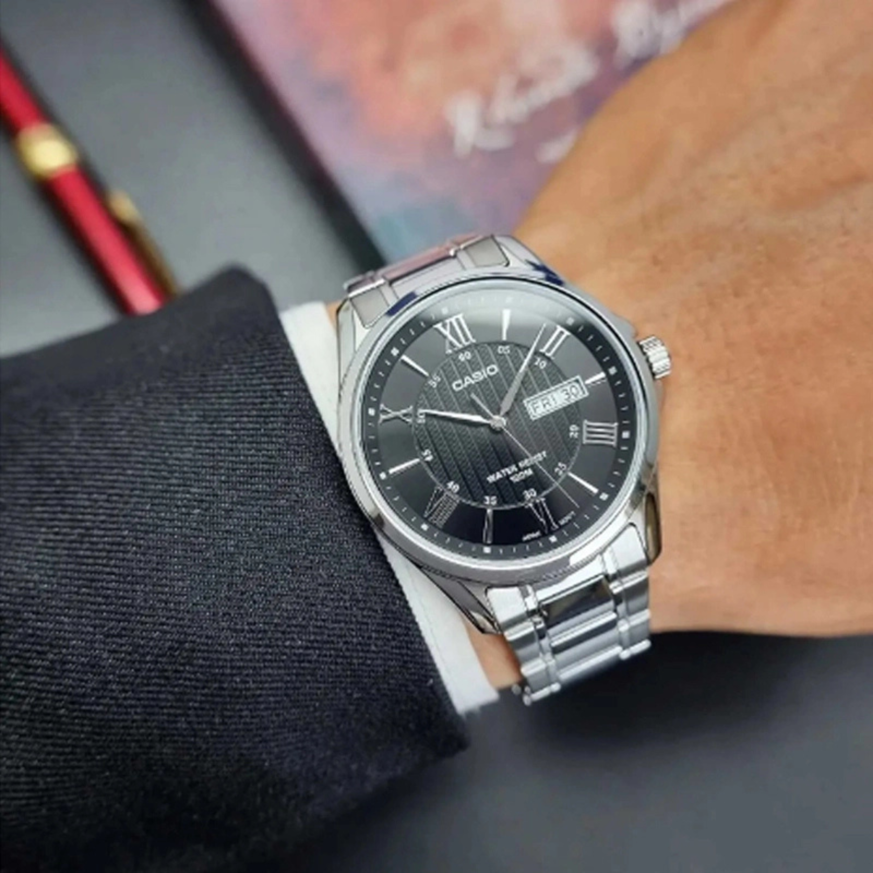 مردانه کاسیو مدل MTP-1384D-1A